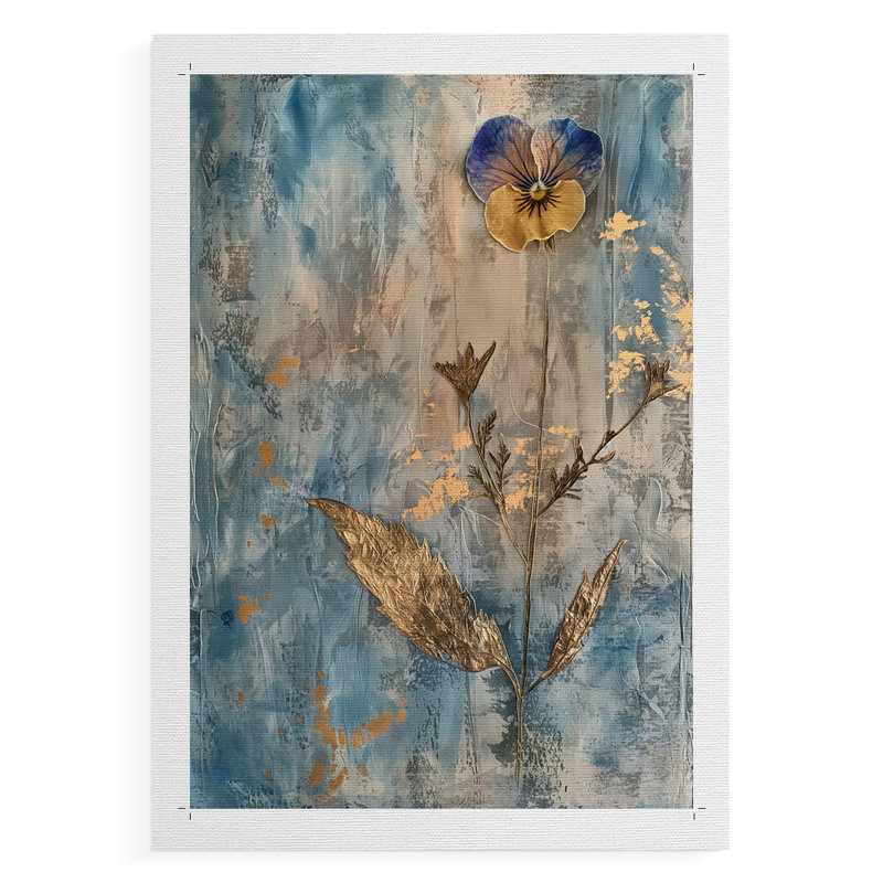 FLORAL Series XLIX -Canvas Print Only - NOT FRAMED, 18" H x 12" W