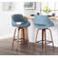 Tabouret de bar et de comptoir rembourré Najrin-104872003-87284283