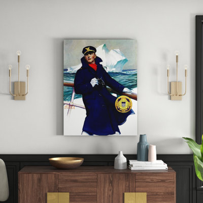 The Captain - Wrapped Canvas Print