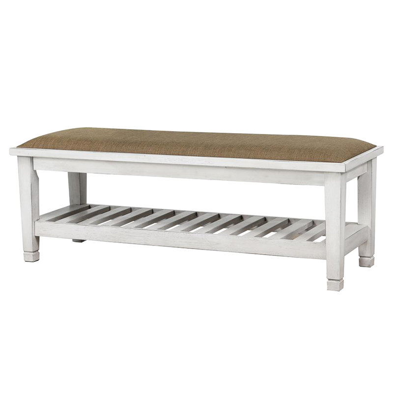 Banc avec rangement et siège confortable pour la chambre à coucher