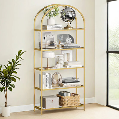 183.5 cm H x 83 cm W Steel Bookcase