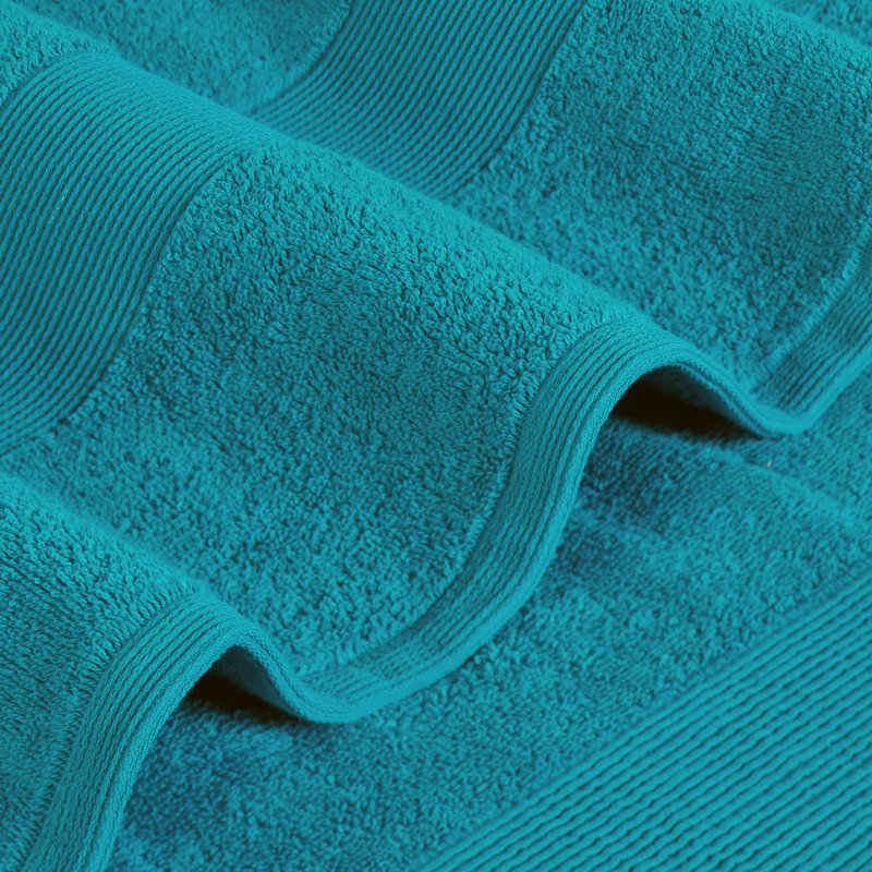 Honesdale 100% Cotton Plush Bath Sheet, Ice Blue