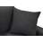 Modern Deep-seated Fabric Sectional Sofa With Reversible Ottoman-649500307