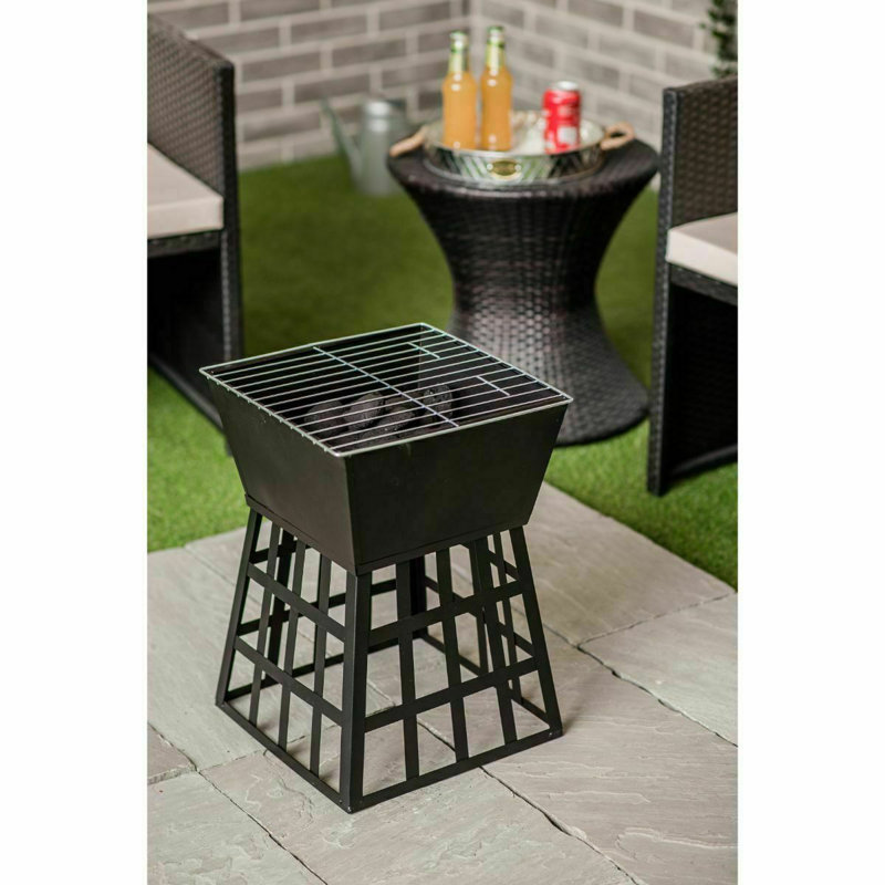 Square Steel Smokeless Fire Pit