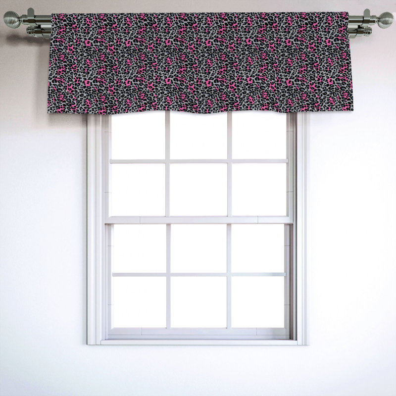 Sateen Ruffled Window Valance