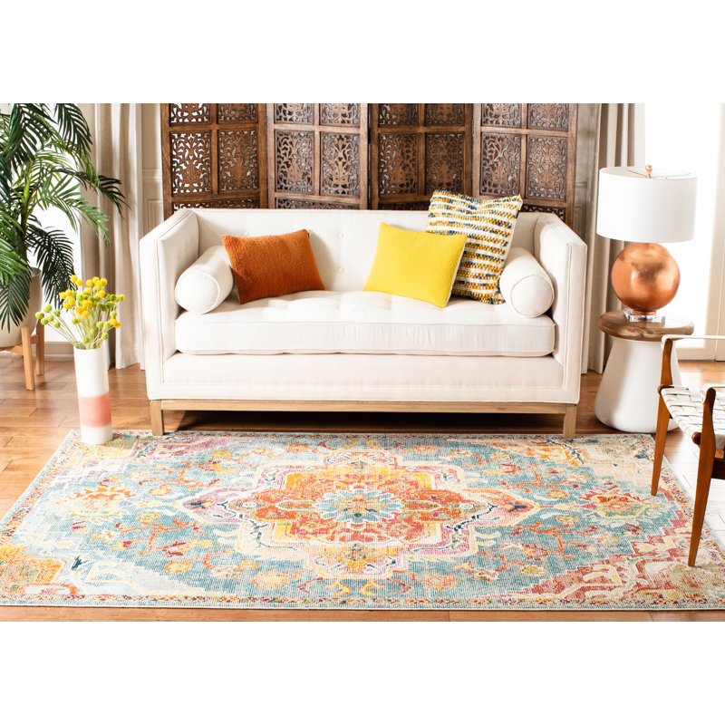 Mashburn Oriental Area Rug, Rectangle 122 x 183 cm
