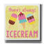 «Icecream» par Erin Clark, art mural sur toile-1508491676