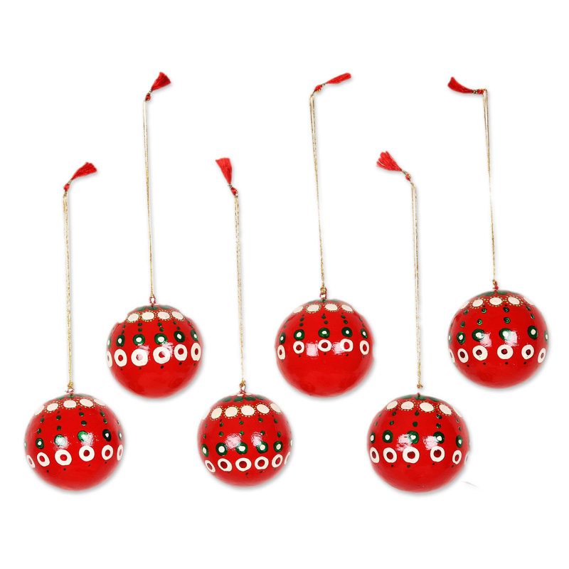 3.3'' Porcelain Ball Ornament