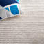 Tapis ivoire / beige fait à la main Charvik-1045948402