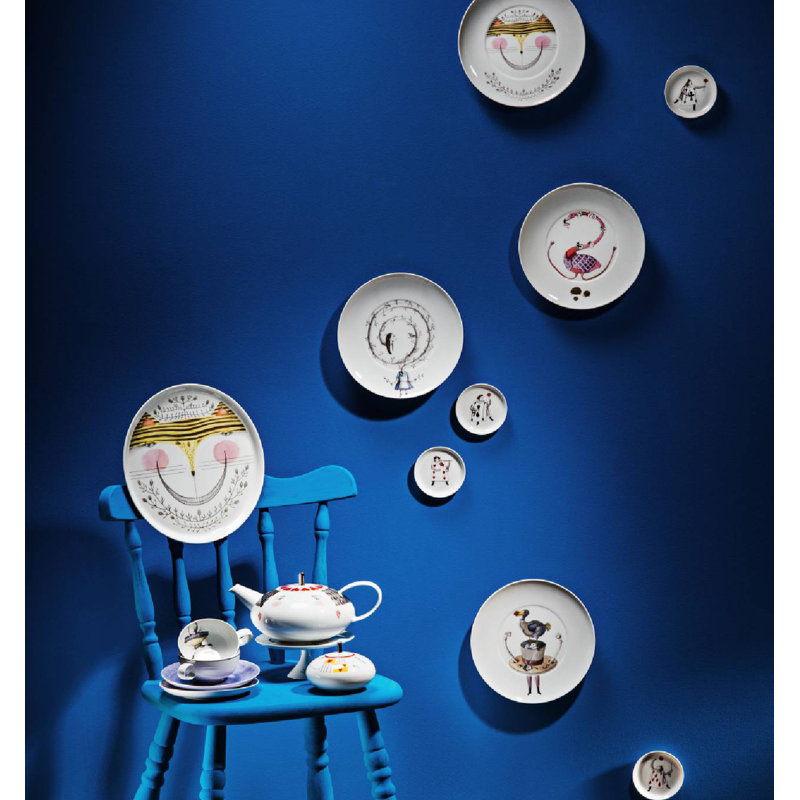 Tea With Alice Porcelain China Cake Stand