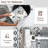 Vintage Patchwork Rug Washable Grey Hallway Non Slip Geometric Carpet Stain Resistant Tribal Soft Mat Low Pile Foldable-333466597