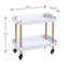 Side table on castors-1455657590