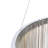 Cateno 19.7" Unique/Statement Drum LED Chandelier