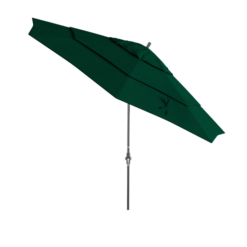 Housel 132'' Umbrella, Hunter Green Performance
