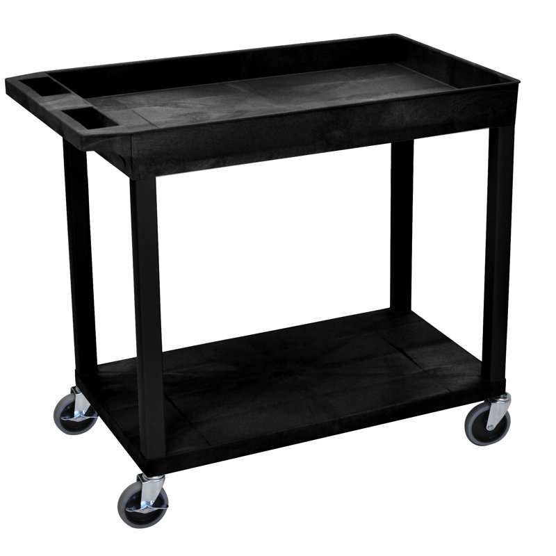 E Series Utility Cart, Black
