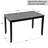 Majidah Solid Wood Base Dining Table-1373029611