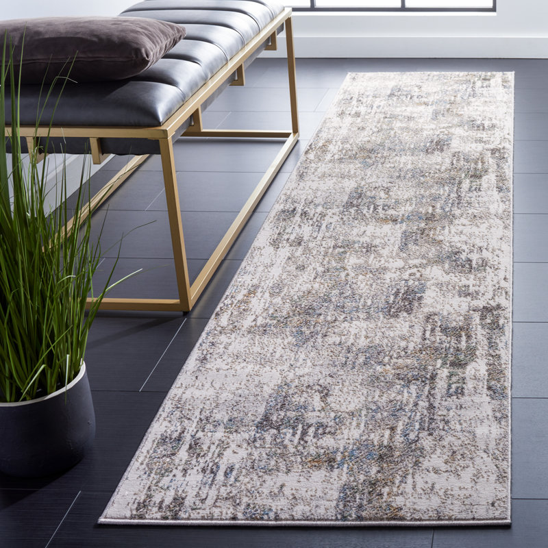 Bel Air Performance Abstract Rug, Runner 2'2" x 9'