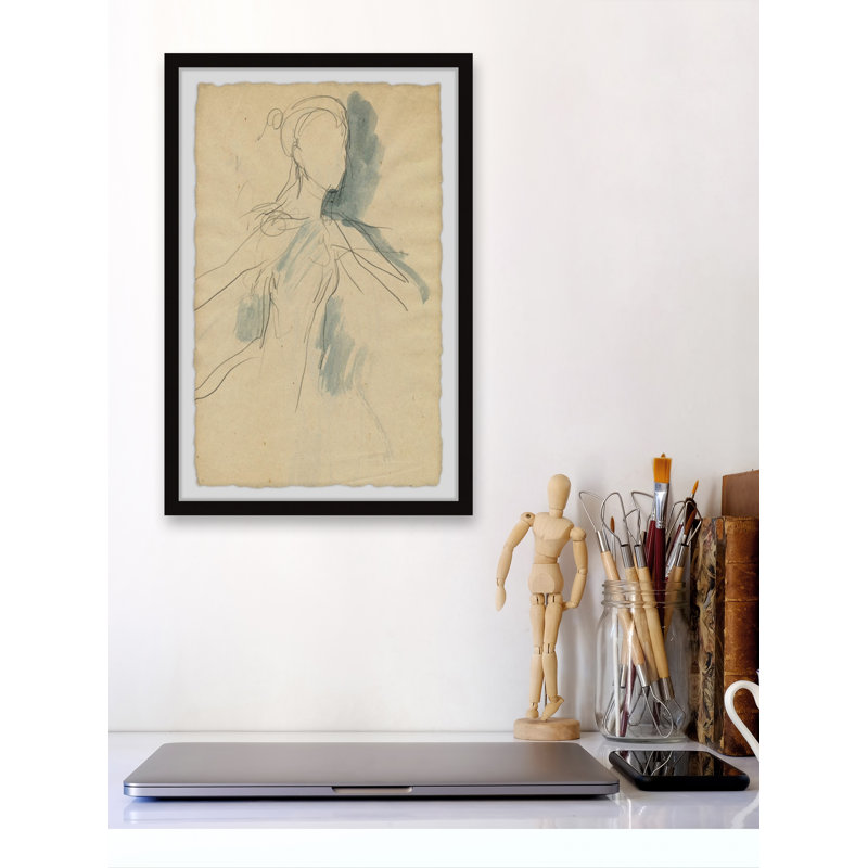 Her Heart Is Brave 1 Piece Single Picture Frame Painting, 91cm H x 61cm W