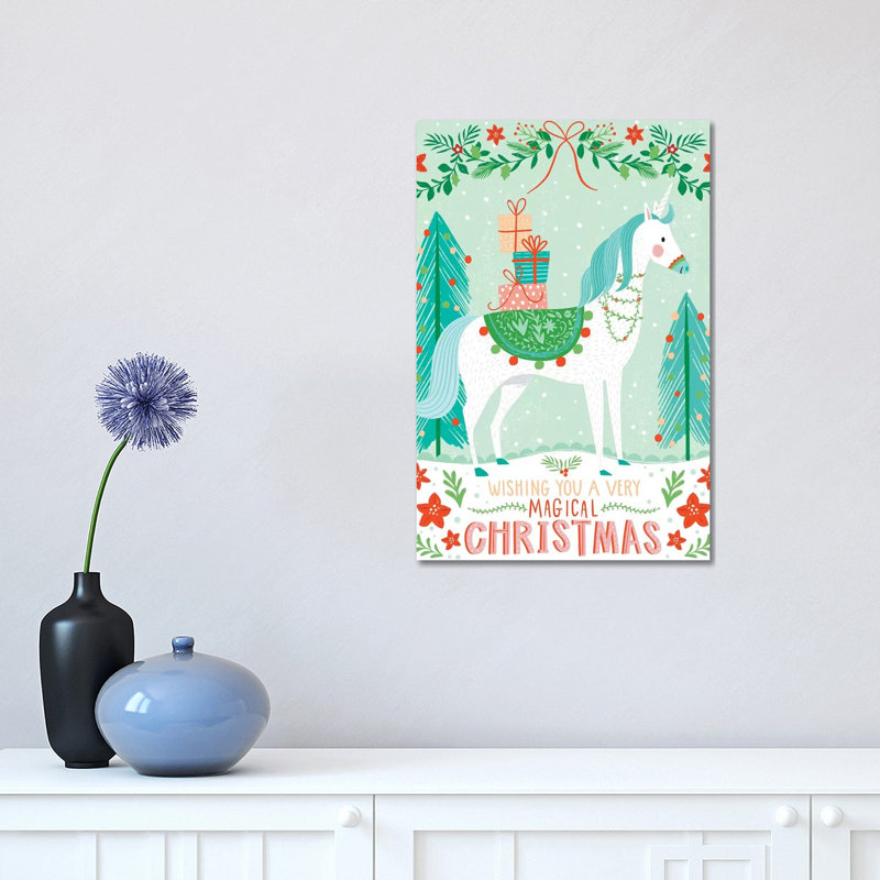 Seas & Greetings I by Arrolynn Weiderhold - Wrapped Canvas Print, 30.48 cm H x 45.72 cm W x 1.91 cm D