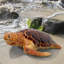 Statue de tortue de mer géante