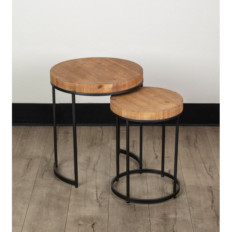 Emilene 22.8'' tall Frame Nesting Tables