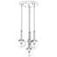 Lustre industriel en métal, finition antique, 35,4 po x 15,7 po | 4 x douilles E27, 6 W maximum | Design élégant et sobre pour les maisons modernes | IP20, 220V - 240V, 50-60 Hz | Parfait pour les salles à manger et les salons-481657245-479959736