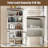 70" H X 31.5" W Standard Bookcase With Doors-661057586