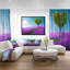 «Heart Tree Abstract», reproduction d'impression-35122219-35122225