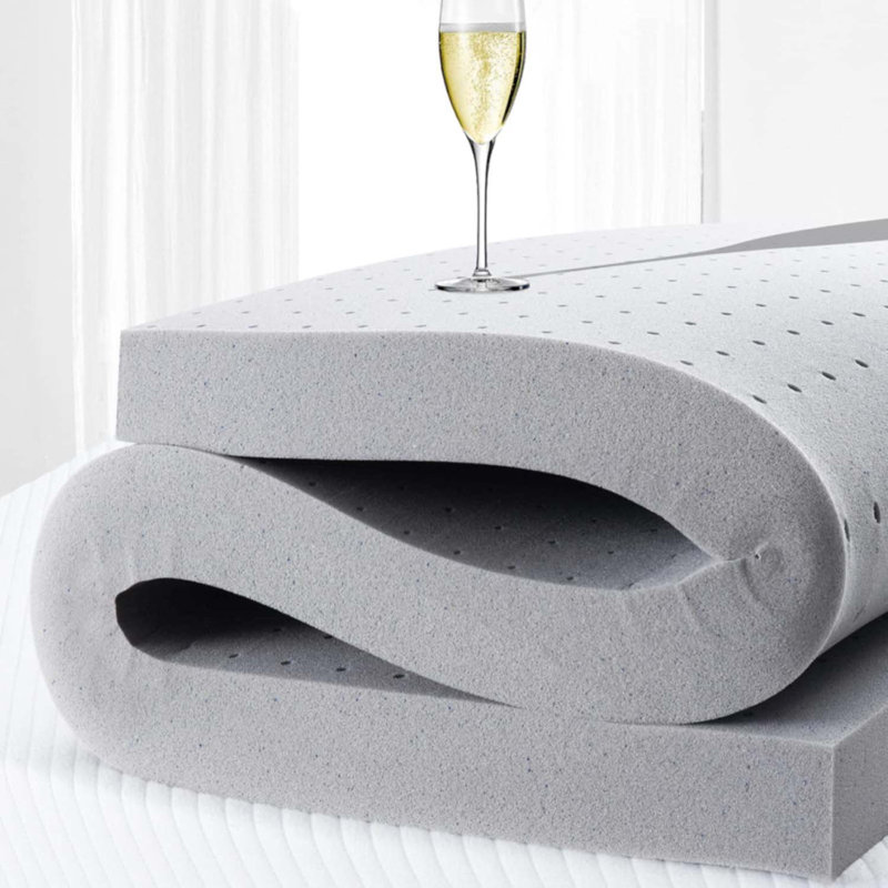 2 Inch Mattress Topper King, Gel Memory Foam Mattress Topper Double Bed Topper For Soft & Cooling Sleep, King