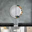 Huldar Glass Flat Wall Mirror