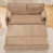 Tissu brun est en rupture de stock