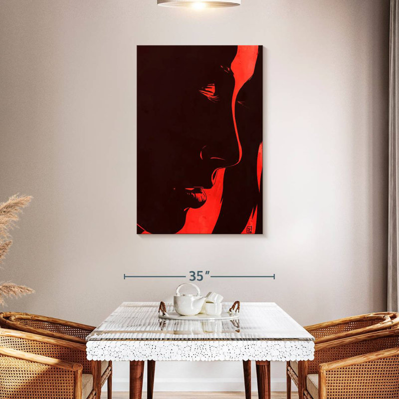 Leisha Breathe Calmly, 45" H x 30" W