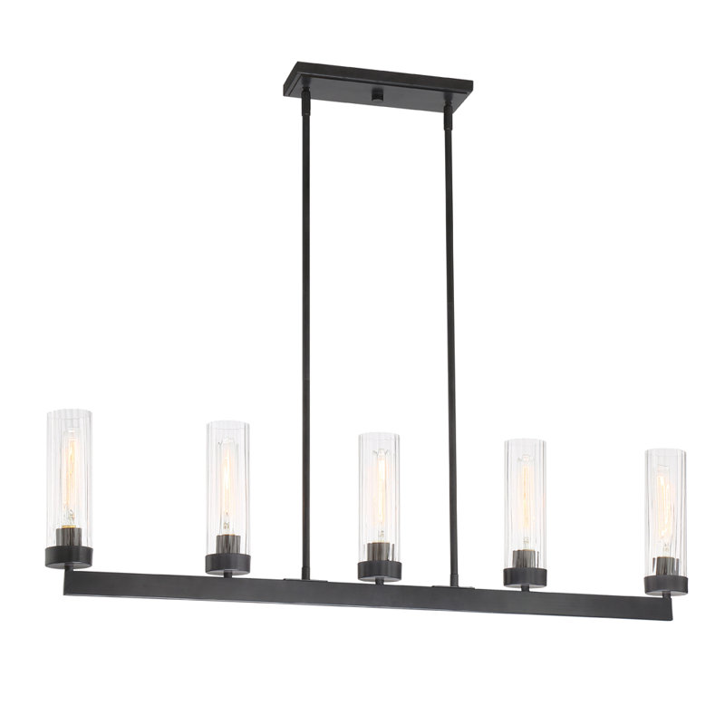 Luminaire suspendu 5 lumières Dominique
