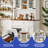 Cindylou 69'' Kitchen Pantry, Multifunction Kitchen Storage Cabinet With 10-Gallon Tilt-Out Trash Bin Cabinet -882058978