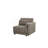 Linen 4Pcs Modular Sectional Sofa With Toss Pillows