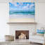 Serene Blue Tropical Beach - Photographie sur toile tendue-1230375052-1230375045