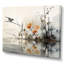 «Asian Art Sumi Bird Serenity XVIII», reproduction d'art sur toile-1342112502-1342112268