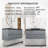 Oxier 48'' Single Bathroom Vanity with Quartz Top