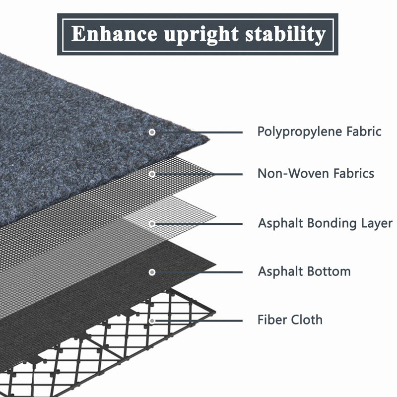 Mat Plastic Deck Tiles