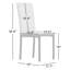 Chaise d'appoint rembourrée Aloke Mizell-282598445