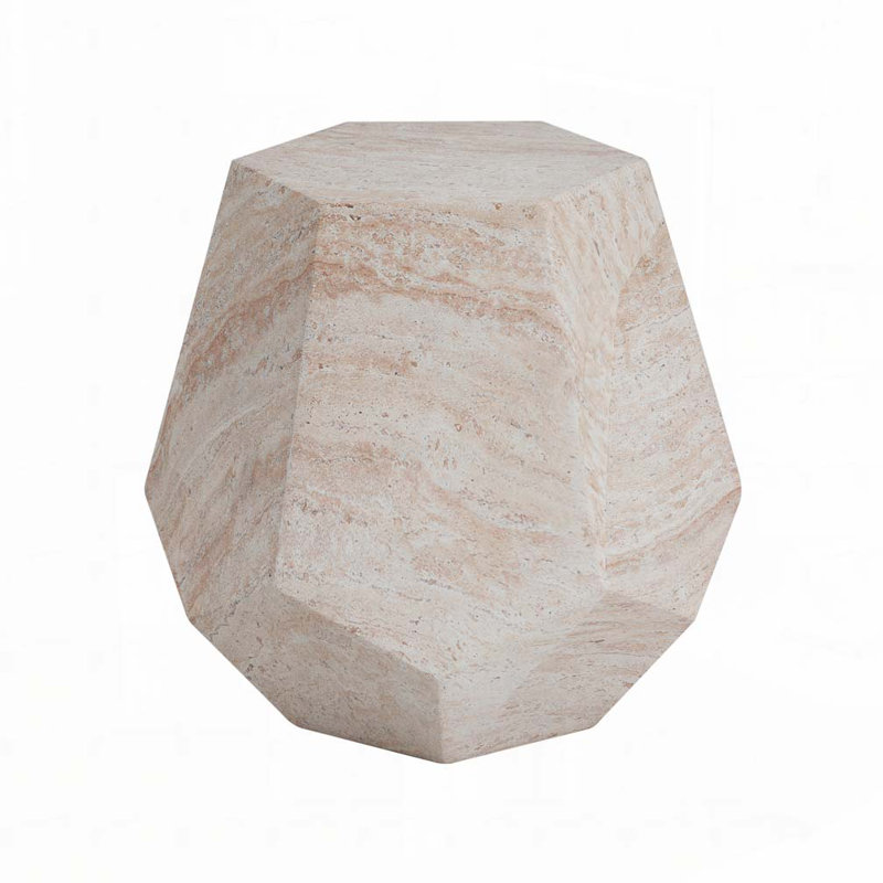 Table d'appoint d'extérieur en béton