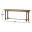 Edison Console Table-Worn Oak