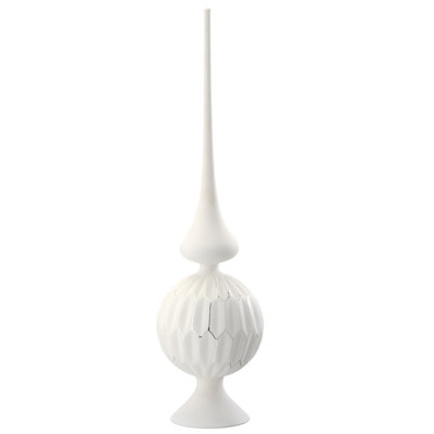 Glass Christmas Tree Topper