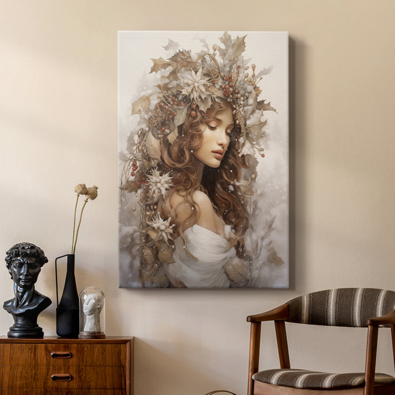 Christmas Holiday Art DCC - Gallery Cavas, H 27 po x l 18 po