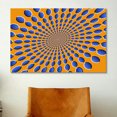 « optical illusions » par michael tompsett, impression sur toile