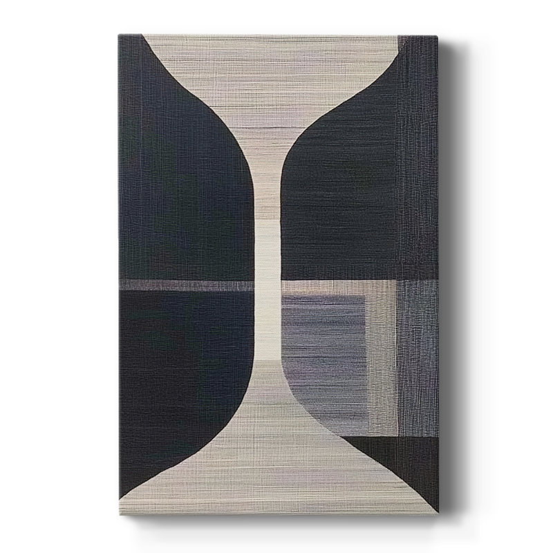 ABSTRACT Series DCL XXVII - Cavas de galerie sur mesure, H 60 po x l 40 po