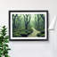 An Effervescent Forest - Framed Print-1851020995-1851020992