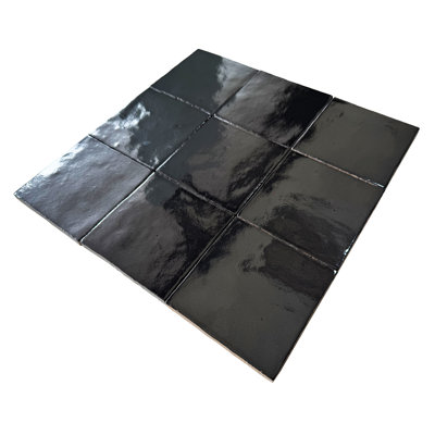Zelij 4"x4" Ceramic Zellige Look Wall Tile