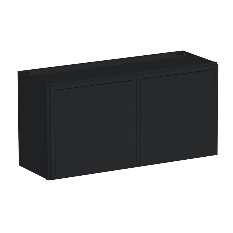 Armoire murale de cuisine courte l 36 po x P 12 po x H 18 po prête à assembler Casainc, 36", 18"