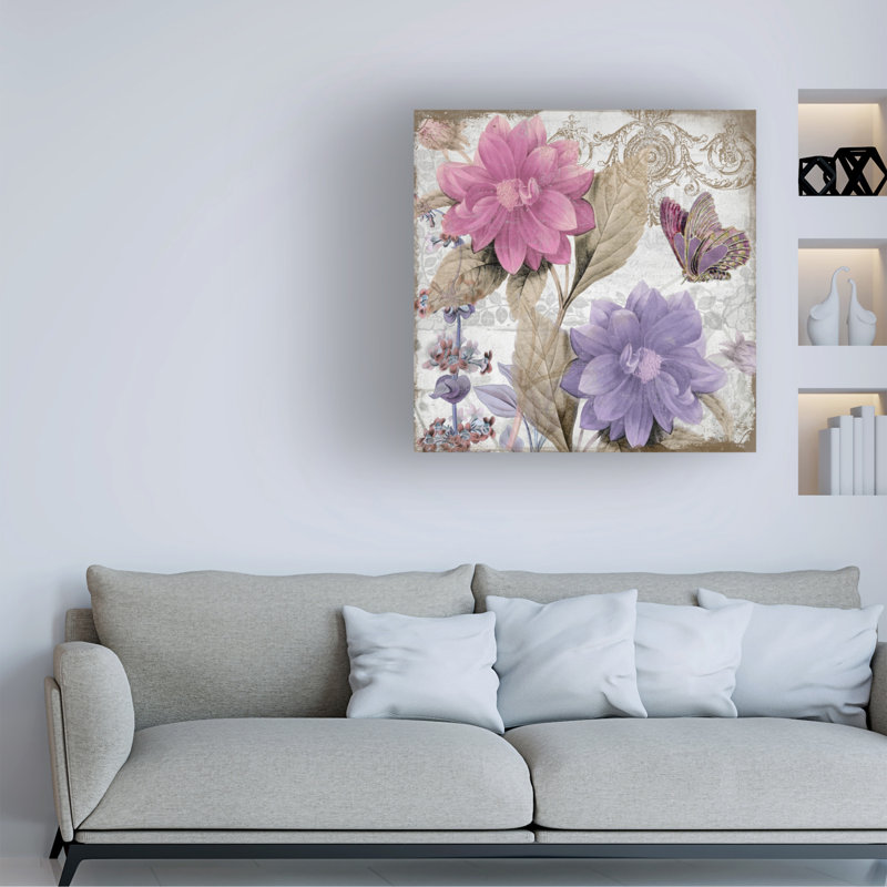 Art sur toile «Bachelor Sasha Victorian Romance I», H 14 po x l 14 po